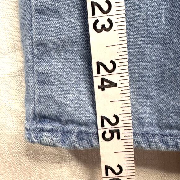 Y2K Denim Sundress Womens 5 Junior A-Line Empire Waist Kidcore Cottagecore Fairy - Picture 12 of 12